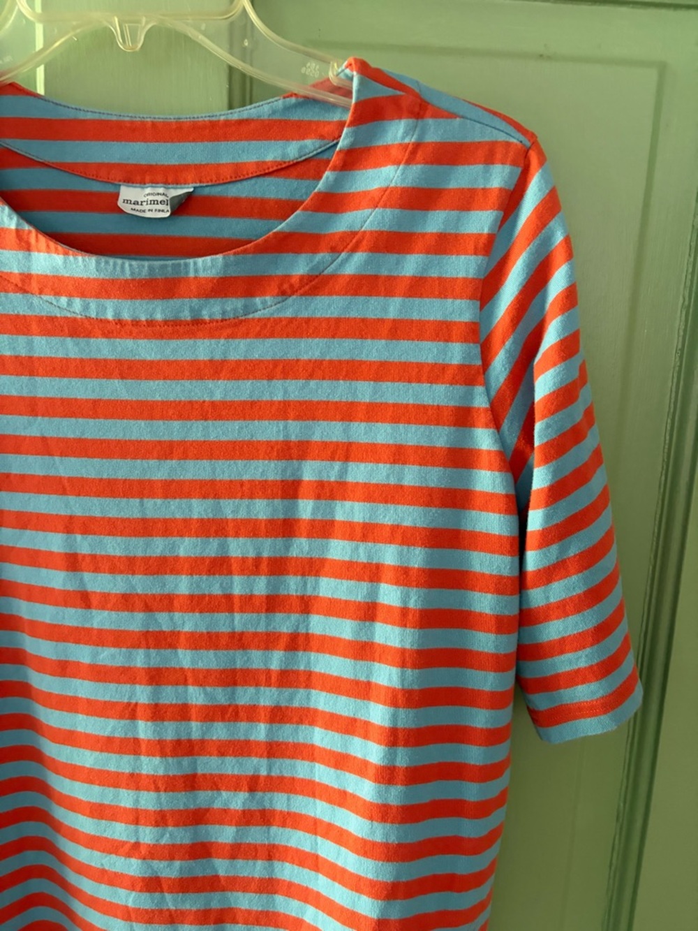 ORIGINAL MARIMEKKO STRIPED T-SHIRT MIDI DRESS - Picture 2 of 7